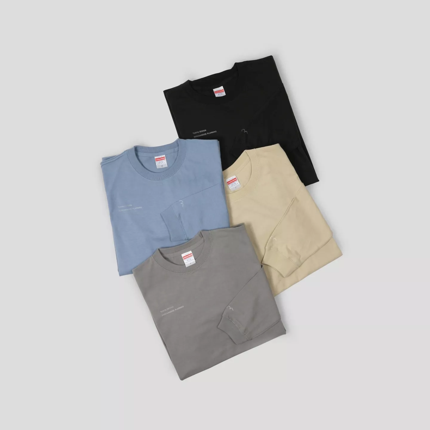 UNITED ATHLE｜純棉5.6OZ - 長袖上衣