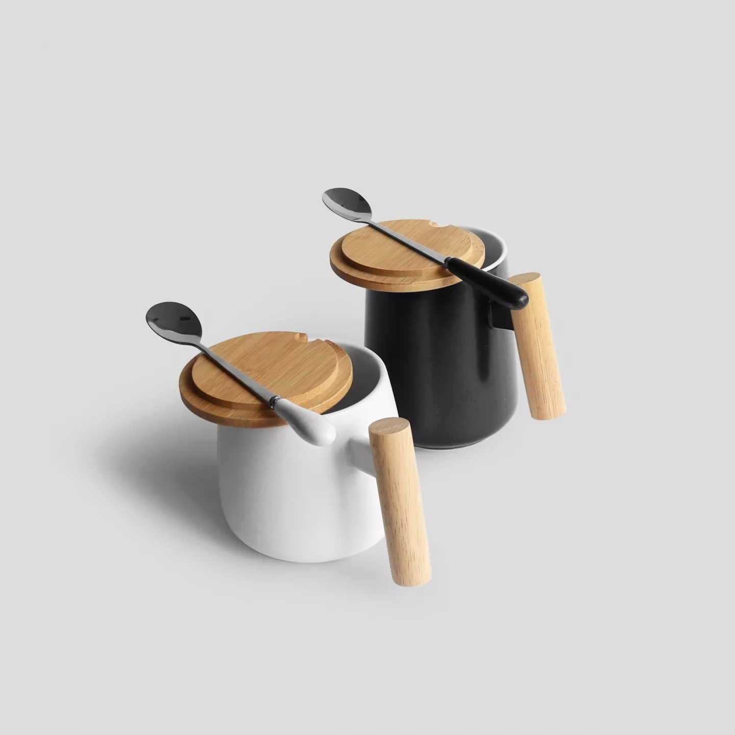 TUOYU DESIGN｜木柄陶瓷馬克杯組